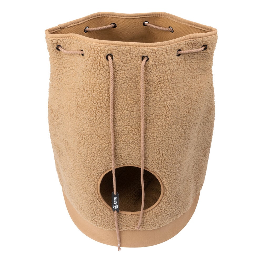 District 70 Casa Teddy Kattenhuis - Kattenmand - Mocca Bruin - 45x45x60 cm