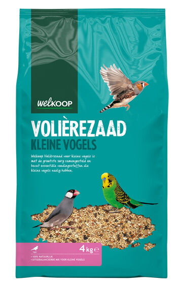 Welkoop Volièrezaad - Kleine vogels - Vogelvoer - 4 Kilogram
