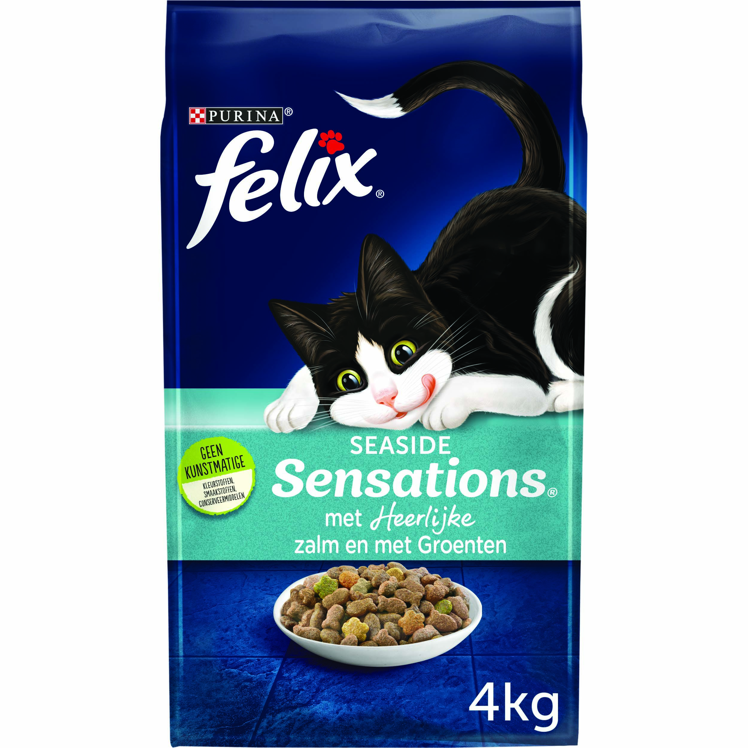 Felix Ocean Sensations - Kattenvoer - 4 Kilogram - vis