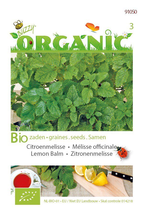 Organic Citroenmelisse - Groentezaden