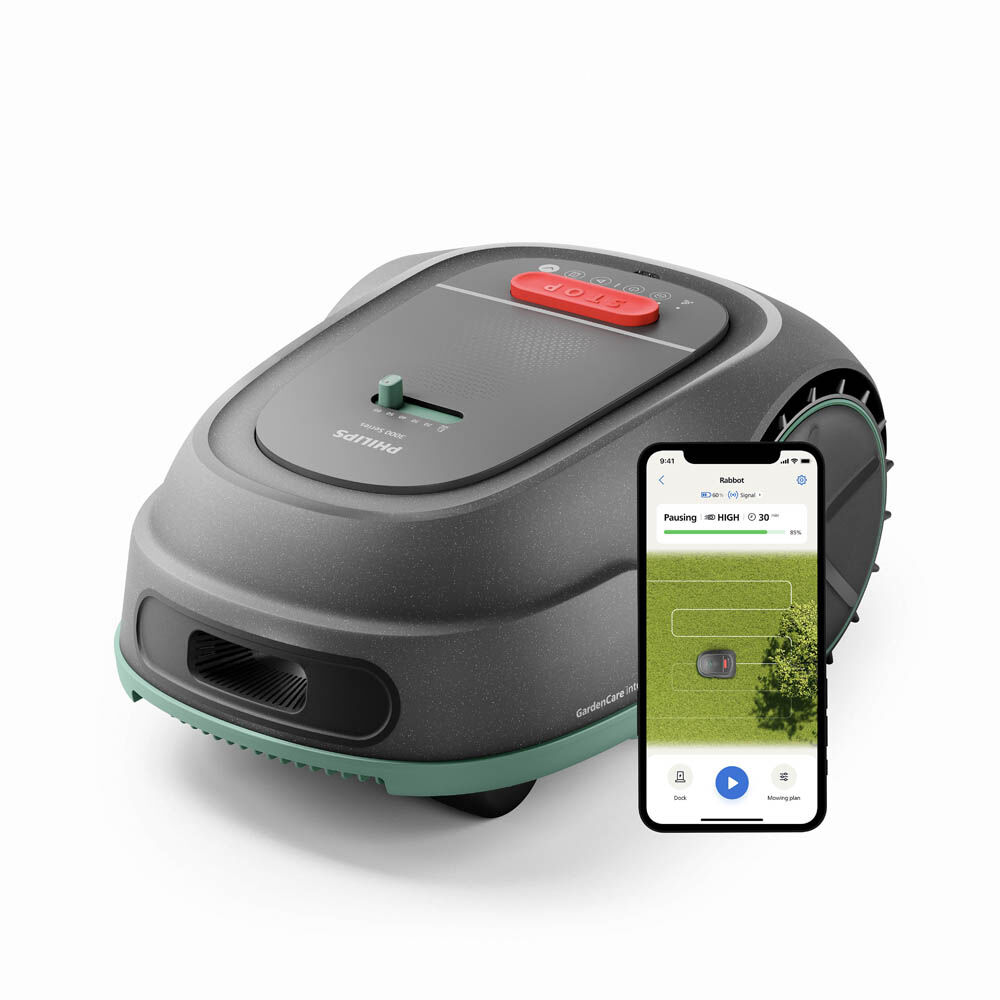 Philips RSL3000/10 - Robotmaaier - 1000 m2 - Inclusief accu|Inclusief lader