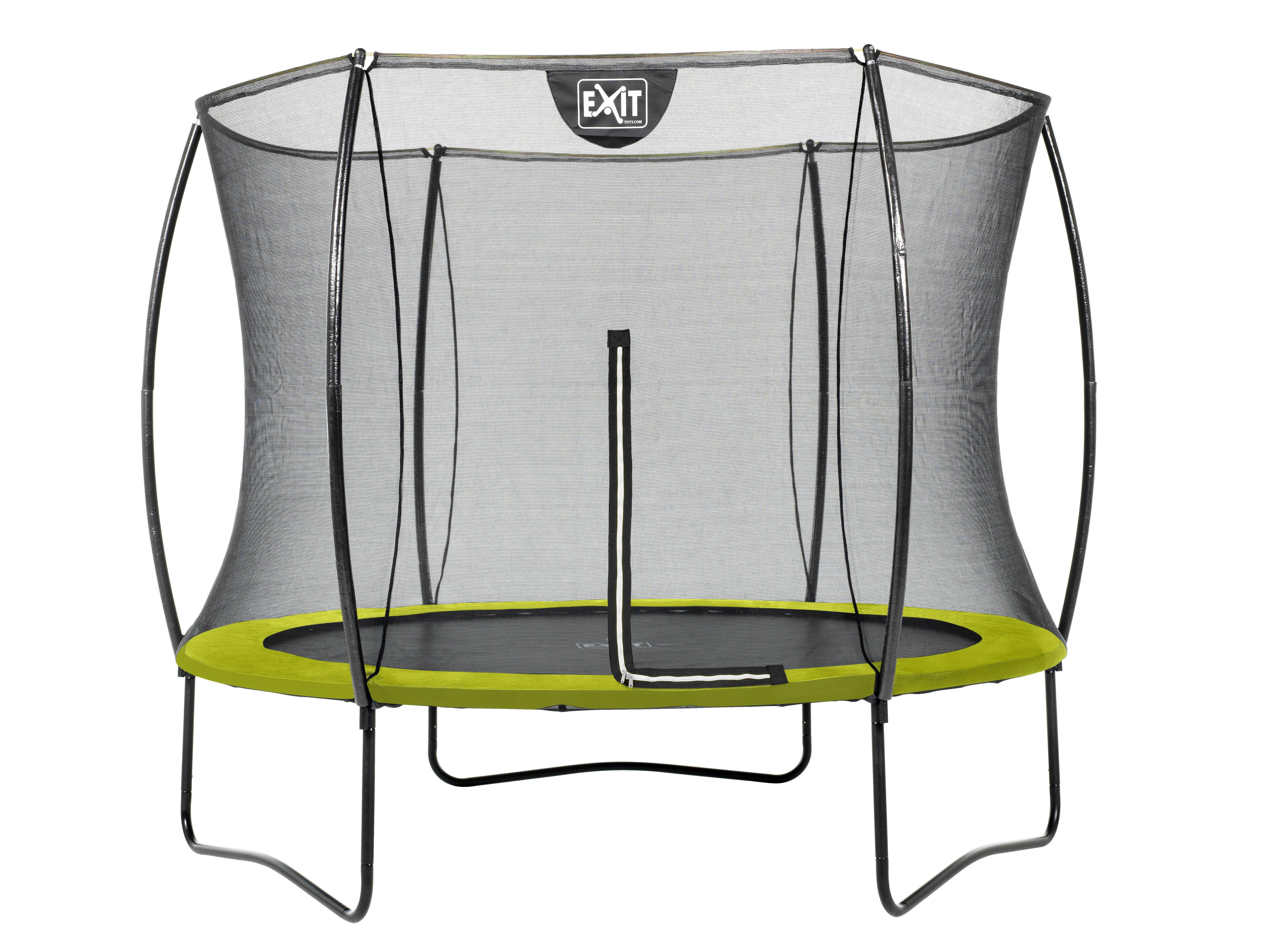 EXIT Silhouette - Trampoline - Limegroen - 244 cm