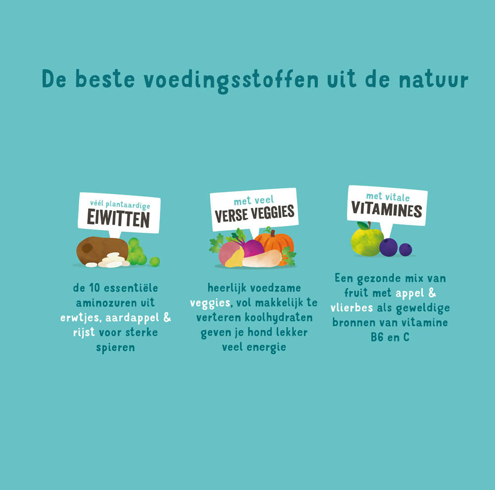 Edgard & Cooper Adult - Hondenvoer - 1 Kilogram - pompoen, rode biet