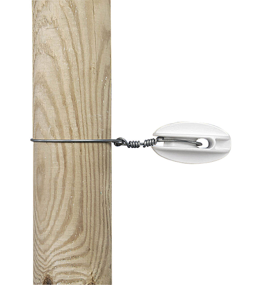 Gallagher Hoekisolator S versterkt - 11 cm - 5 Stuks - Wit - 18 cm