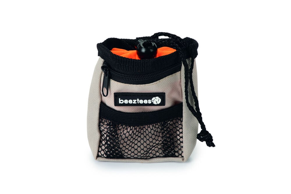 Beeztees Ordena - Poepzak + beloningstasje incl. Poepzakjes - Grijs