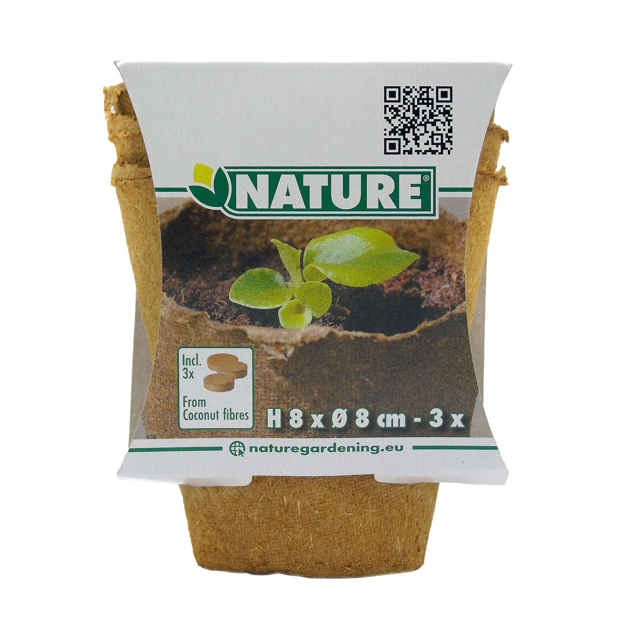 Nature Pot met tablet - Kweekpotten Nature Pot met tablet - Kweekpotten