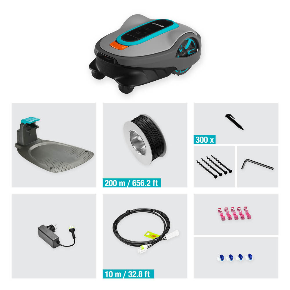 Gardena SILENO Minimo (incl. accu en lader) - Robotmaaier - 250 m2