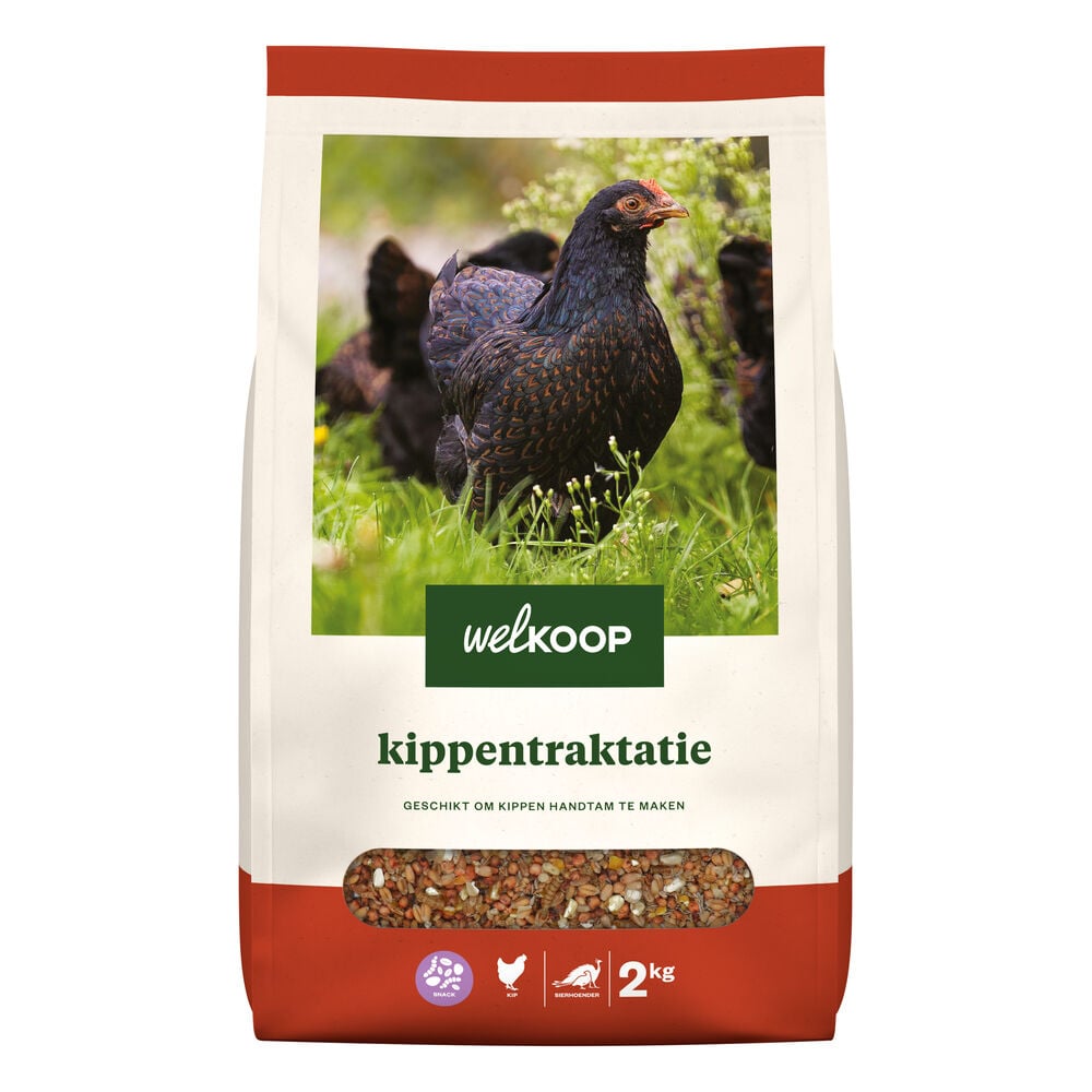 Welkoop Kippentraktatie - Kippensnack - 2 Kilogram Welkoop Kippentraktatie - Kippensnack - 2 Kilogram