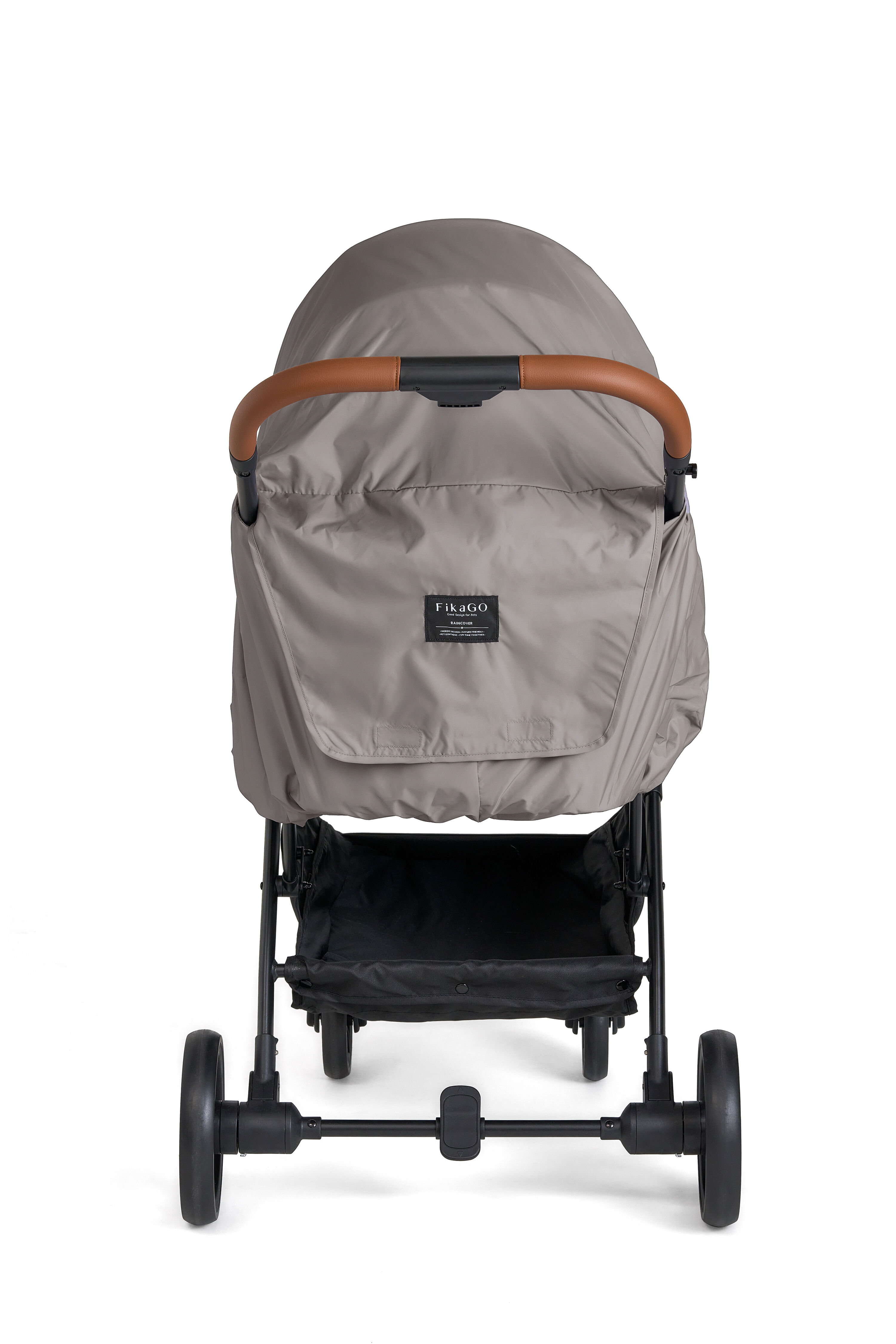 Fikago - Hondenbuggy  Regenhoes - Grijs - 1x84x54 cm