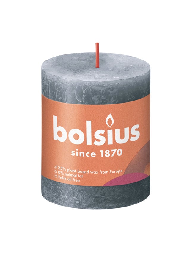 Bolsius - Kaars - 8 cm - Blauw Bolsius - Kaars - 8 cm - Blauw