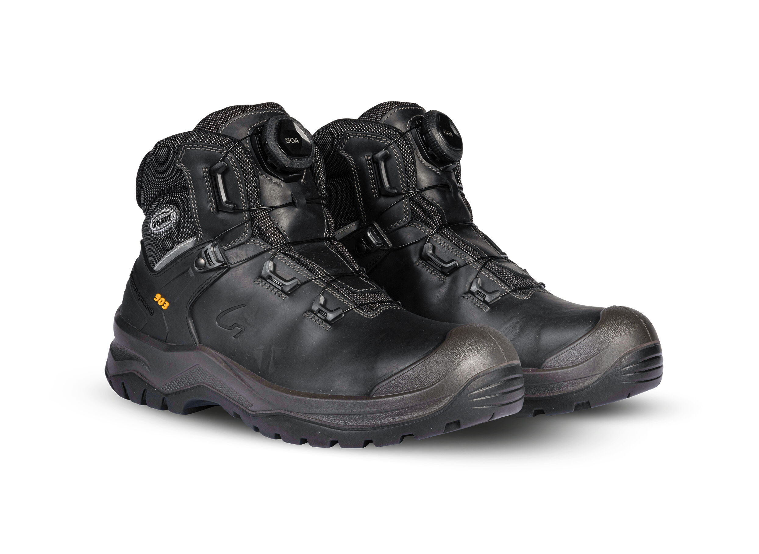 Grisport 903 - Werkschoenen - met Boa sluiting - Zwart - 48