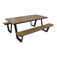Lesli Living Arezzo - Picknickset - Teaklook - 1x2889x200 cm