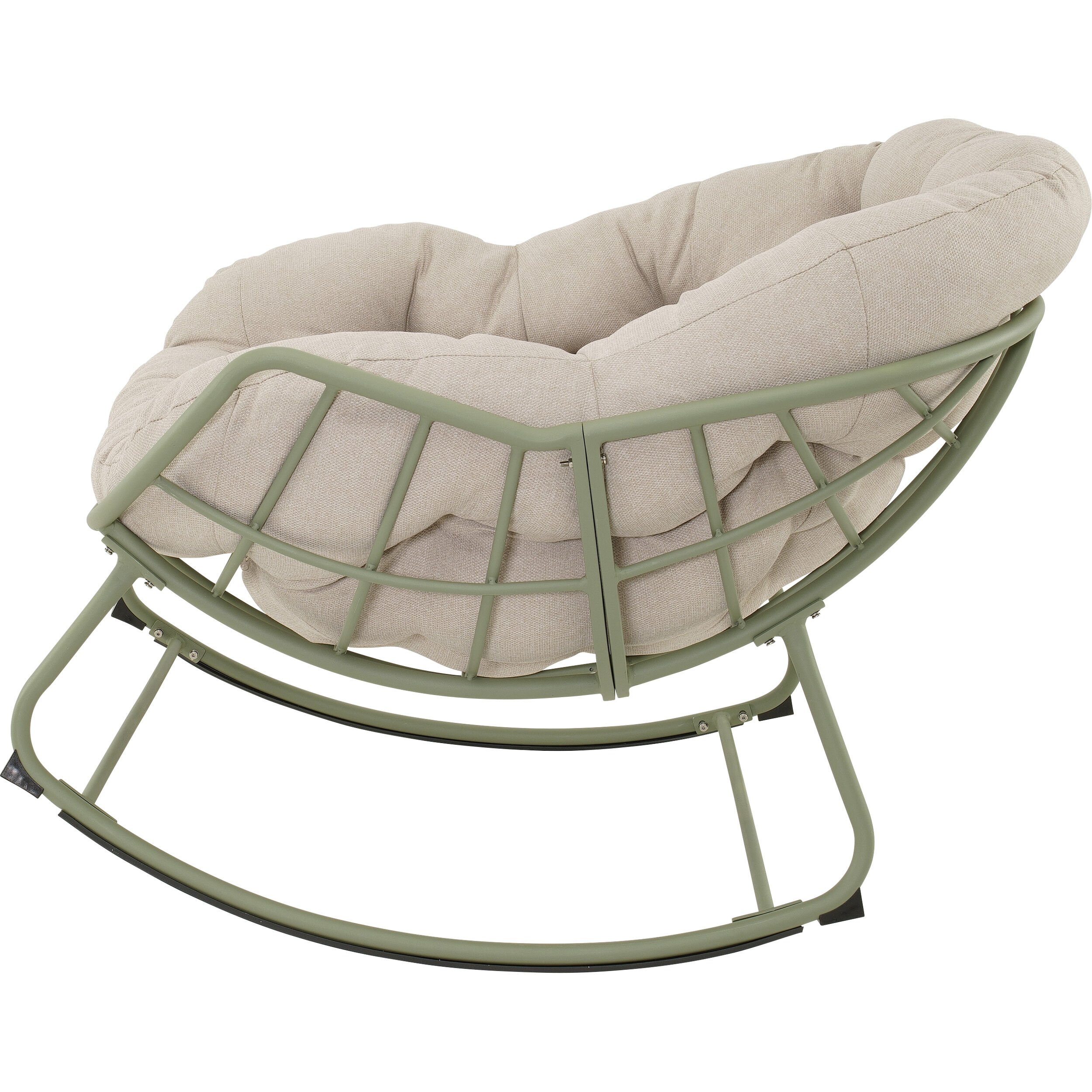 Lesli Living Cozy - Schommelstoel - 97x12.8x50 cm