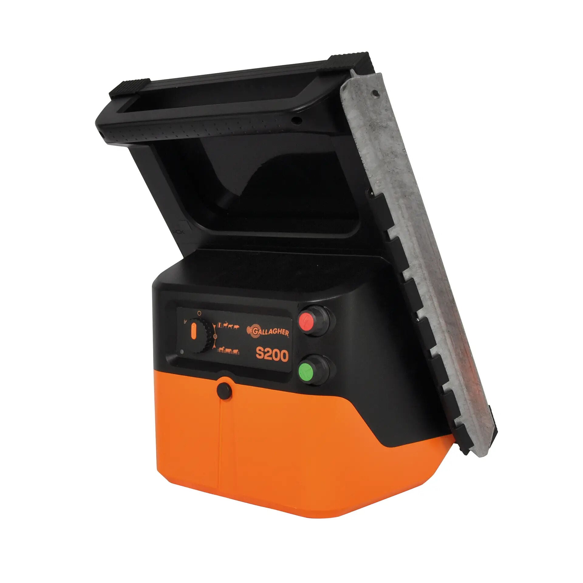 Gallagher Solar S200 - Schrikdraadapparaten - 47.2 cm - 12V - 2 Joule - 33 cm