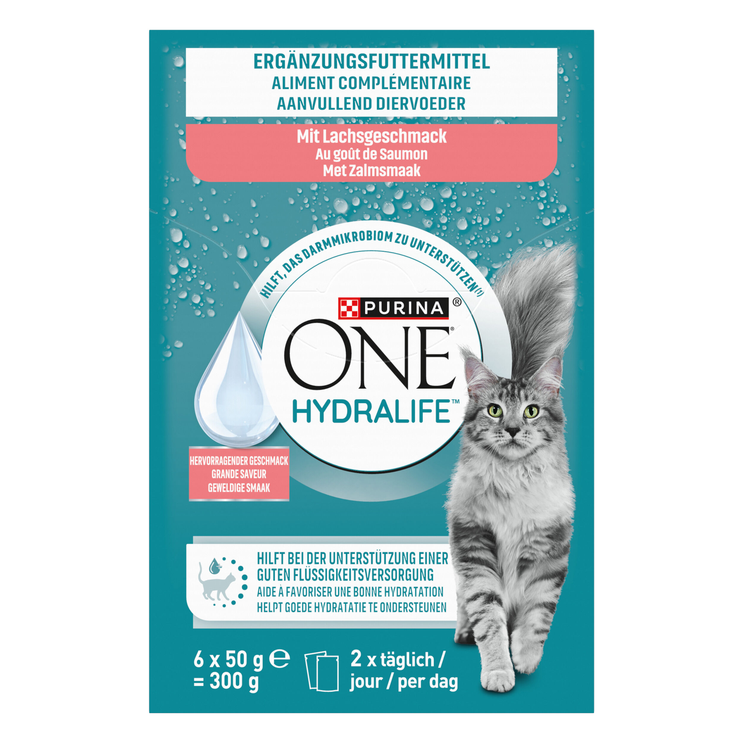 Purina One Hydralife - Kattenvoer - 6x50 gram Purina One Hydralife - Kattenvoer - 6x50 gram