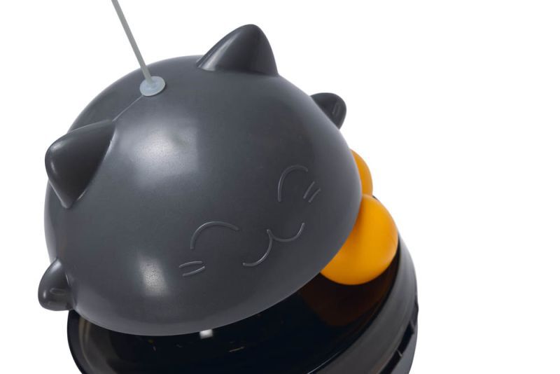 Beeztees Wibol - Kattenspeeltje - Grijs