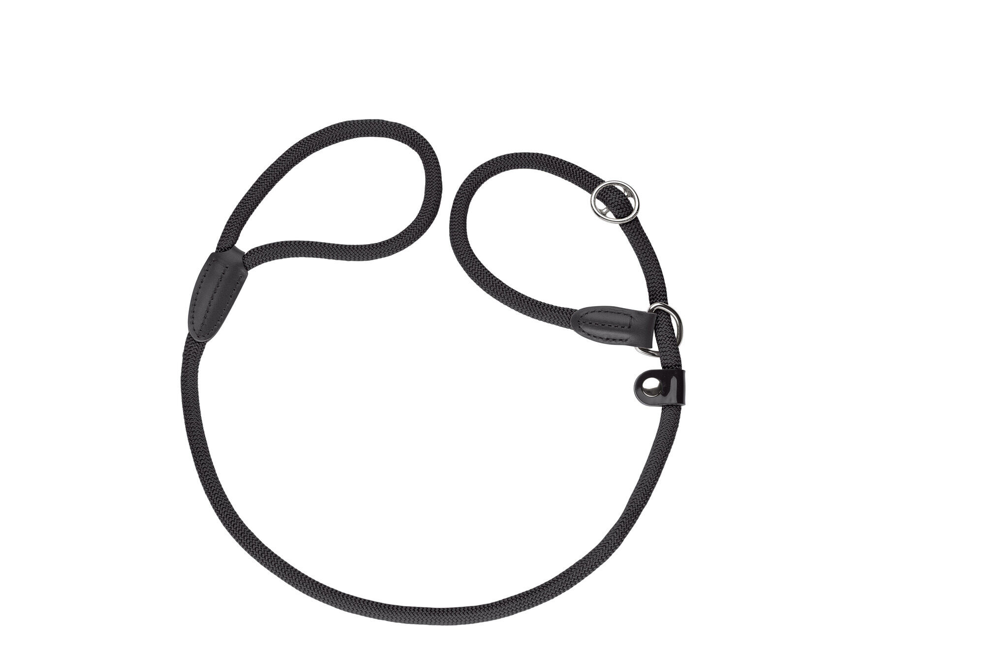 Hunter Freestyle - Retrieverlijn Hond - Zwart - 0.8 cm - 170 cm