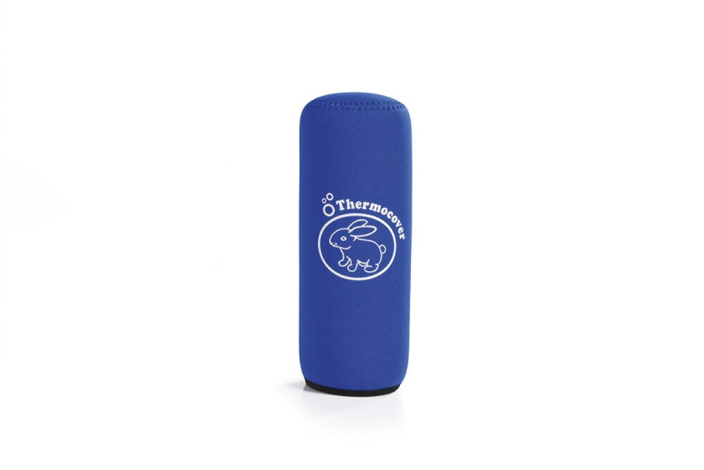 Beeztees Thermocover Classic - Drinkfleshoes - 600 Milliliter - Blauw - 14.5x11x4 cm Beeztees Thermocover Classic - Drinkfleshoes - 600 Milliliter - Blauw - 14.5x11x4 cm