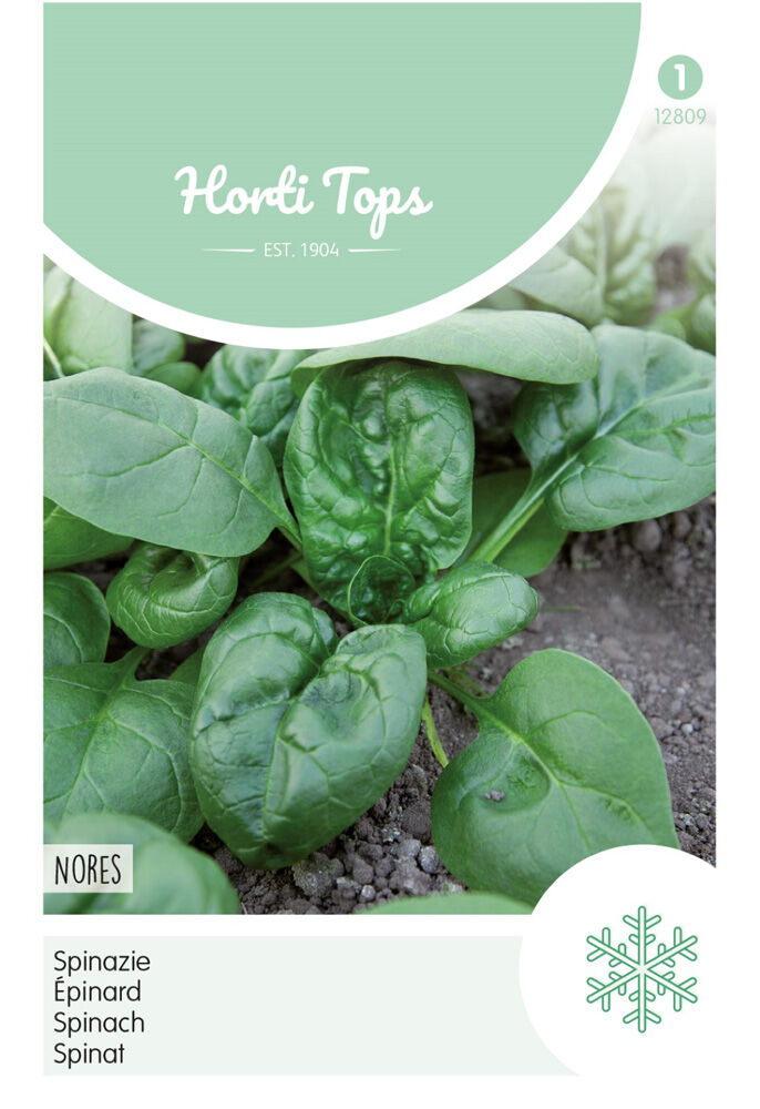 Hortitops Spinazie Spinacia oleracea Nores 15 gram - Spinazie - 15 Gram Hortitops Spinazie Spinacia oleracea Nores 15 gram - Spinazie - 15 Gram