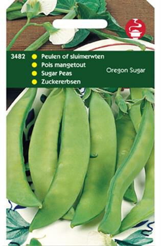Hortitops Peulen Pisum sativum Oregon Sugar - Groentezaden