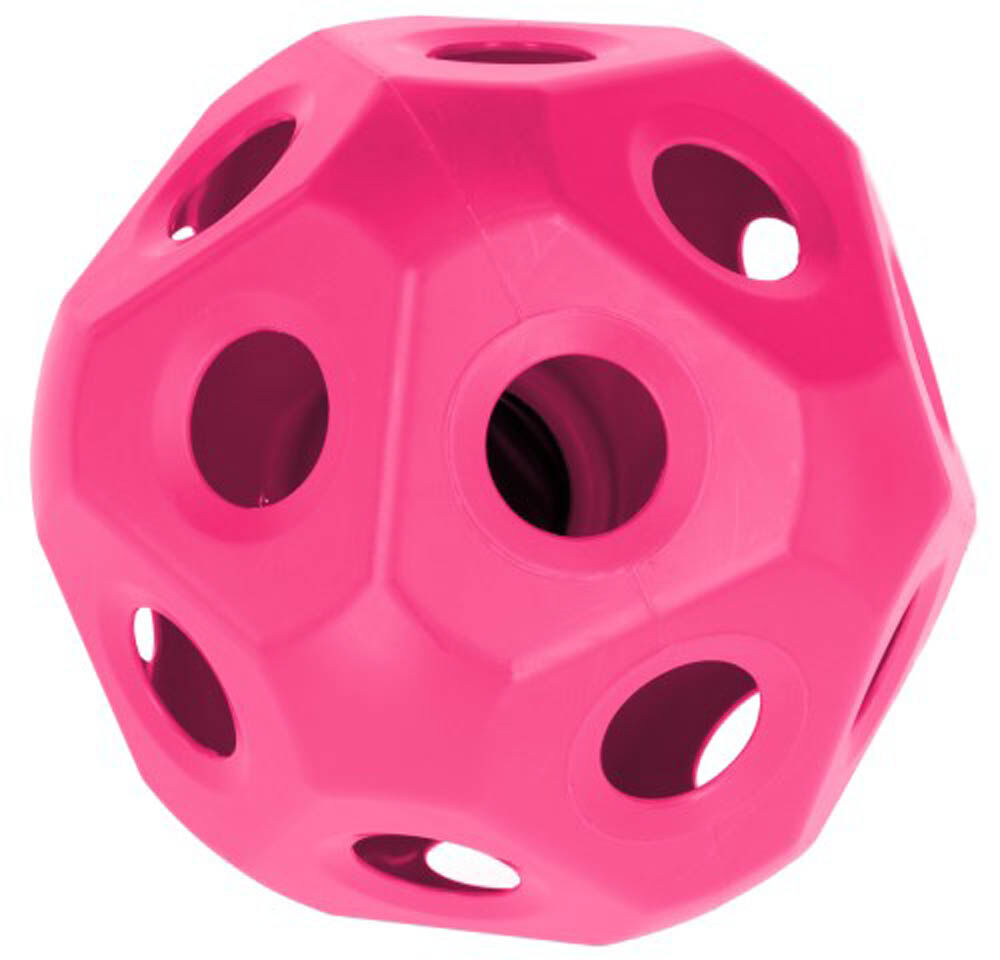 Kerbl Grote paarden - Voerspeelbal - Roze - 40x40x40 cm Kerbl Grote paarden - Voerspeelbal - Roze - 40x40x40 cm