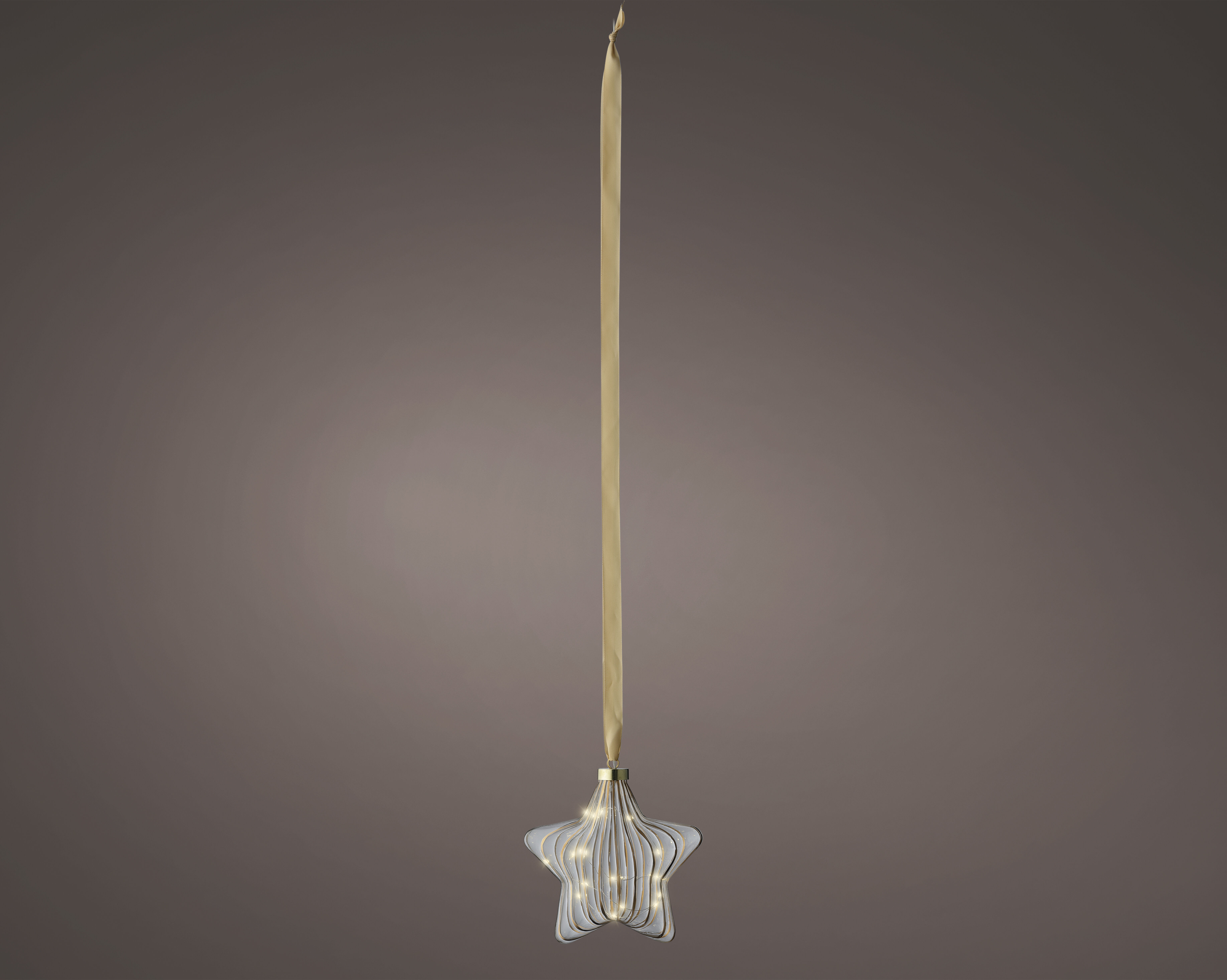 Lumineo LED Ster - Hanglamp - 15 - Wit - Warm wit