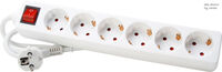 Kopp 6-Voudig 1,4 meter 3x1.5mm2 - Snoercentrale - 16 - wit - 1.4 cm
