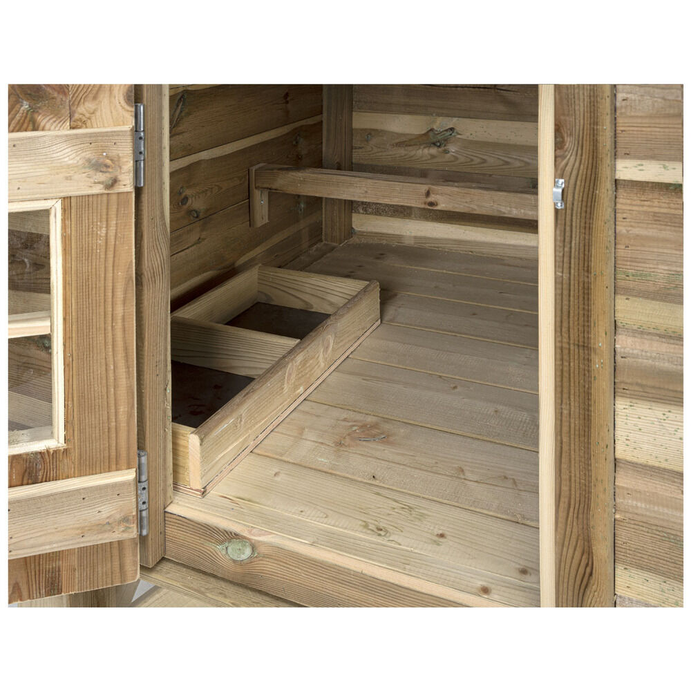 Voldux Dennis - Dierenverblijf - Naturel - 163x201x107 cm