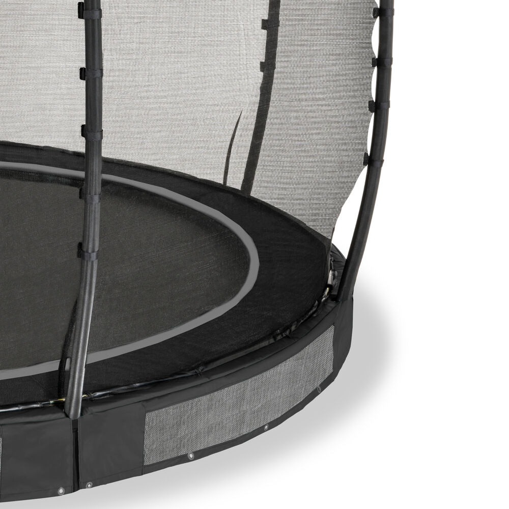 EXIT Allure Premium - Inground trampoline - Zwart - 305 cm