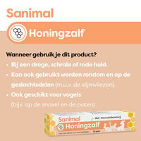 Sanimal - Honingzalf - Huidverzorging - 1 Stuks