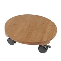 Nature - Plantentrolley - Naturel - ⌀30 cm -