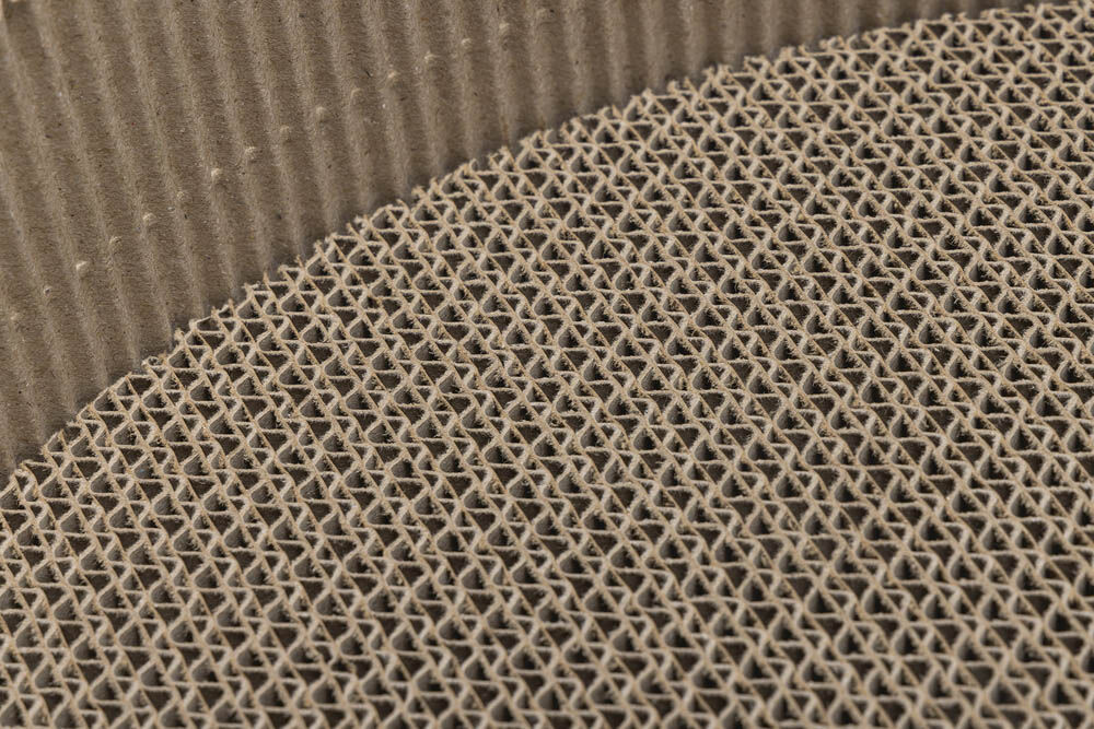 Beeztees Leezi - Krabkarton - Bruin Roze - 1x42x1 cm