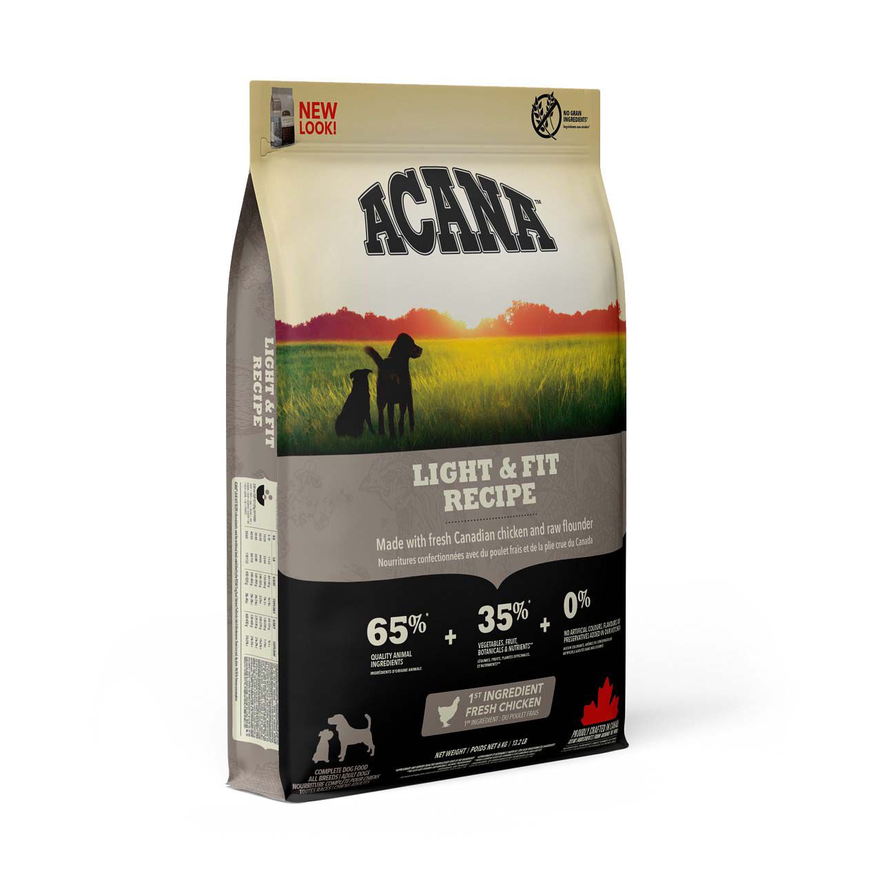 Acana Dog recipe Light - Hondenvoer - 6 Kilogram - gevogelte