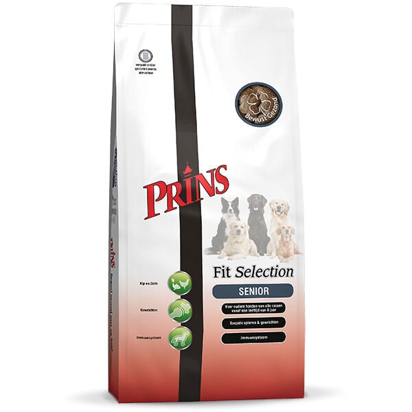 Prins Fit Selection Senior - Hondenvoer - 2 Kilogram - kip Prins Fit Selection Senior - Hondenvoer - 2 Kilogram - kip