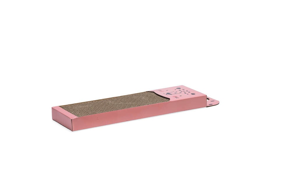 Beeztees Luipaard - Krabplank - Roze - 1x45x1 cm