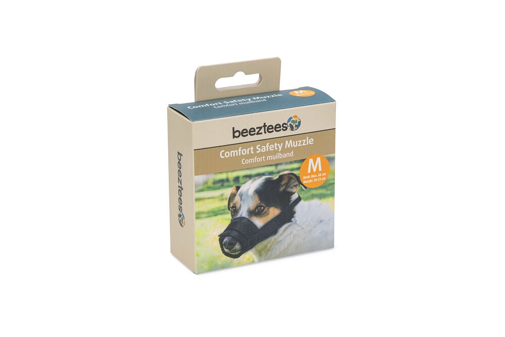 Beeztees - Muilkorf Hond - zwart - 32 cm Beeztees - Muilkorf Hond - zwart - 32 cm