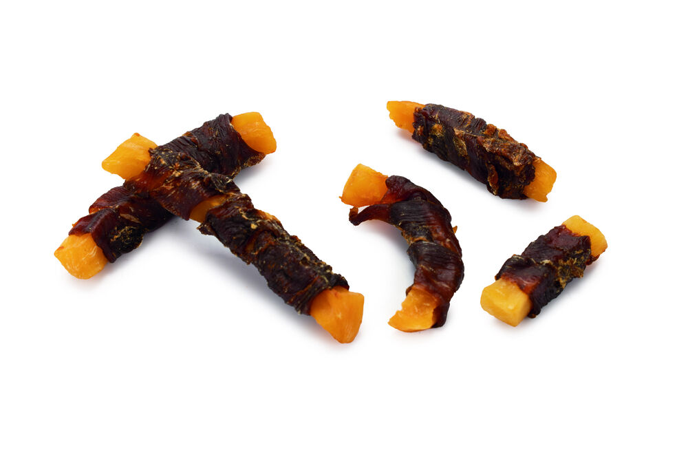 Beeztees Potini Sticks - Hondensnack - 400 Gram - zoete_aardappel, eend ...