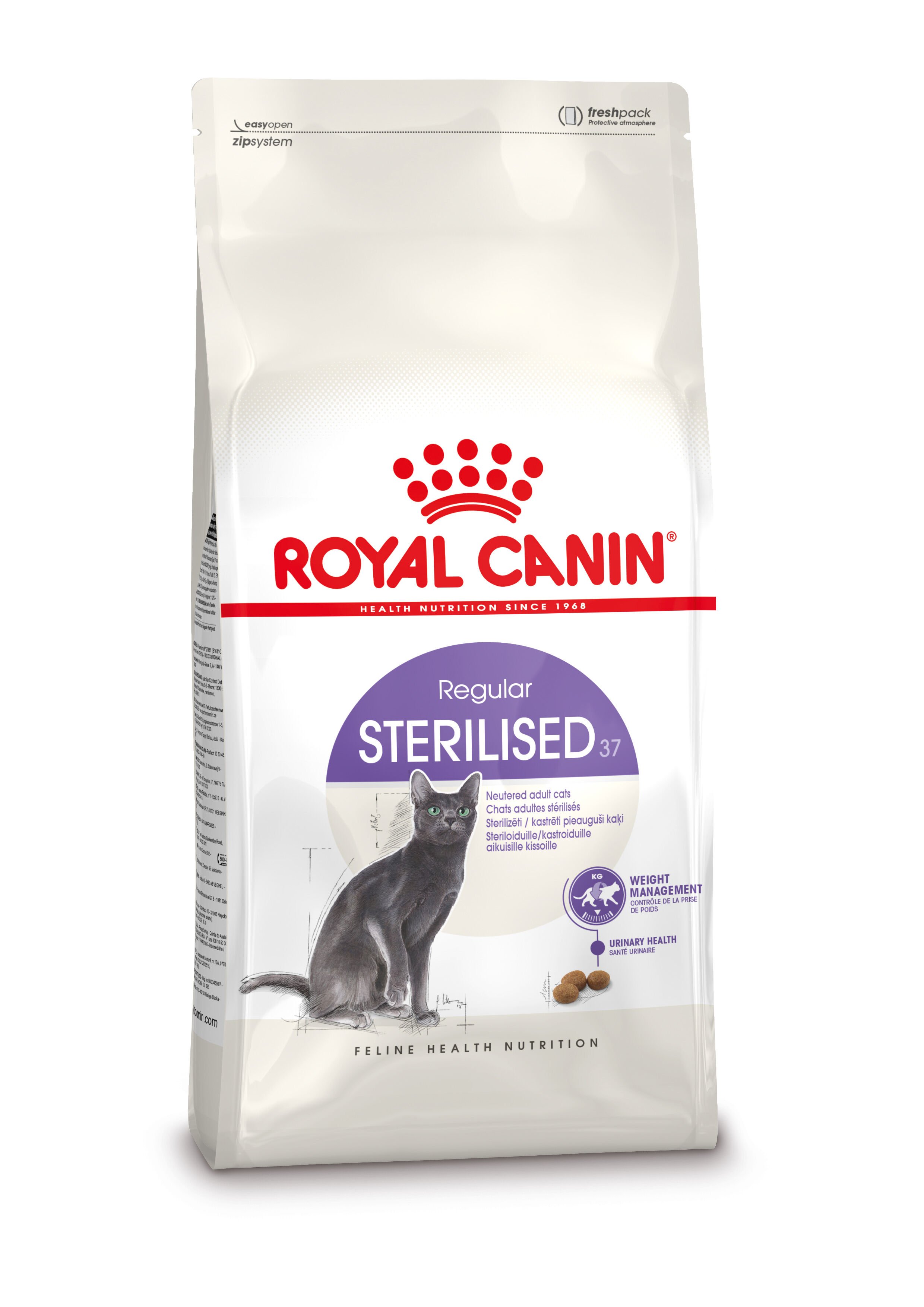 Royal Canin Sterilised 37 - Kattenvoer - 4 Kilogram - Gevogelte