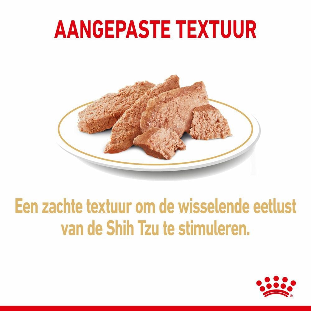 Royal Canin Adult Shih Tzu  Natvoer 12x85gr - Hondenvoer - 12x85 gram - 1020 Gram - gevogelte