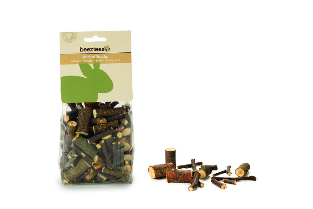 Beeztees Twijgenstokjes - Knaagdiersnack - 200 Gram