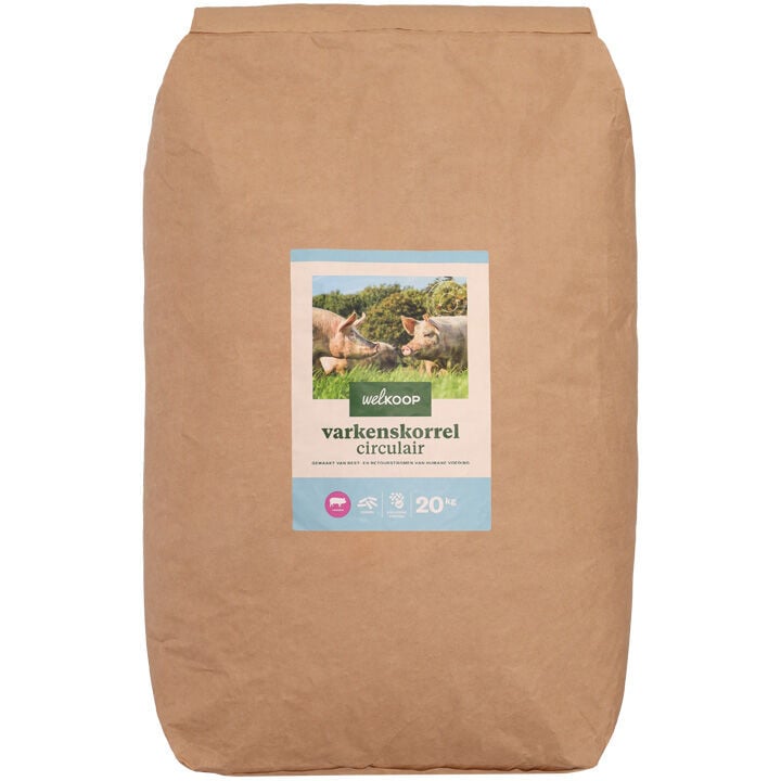 Welkoop Varkenskorrel Circulair - Varkensvoer Welkoop Varkenskorrel Circulair - Varkensvoer
