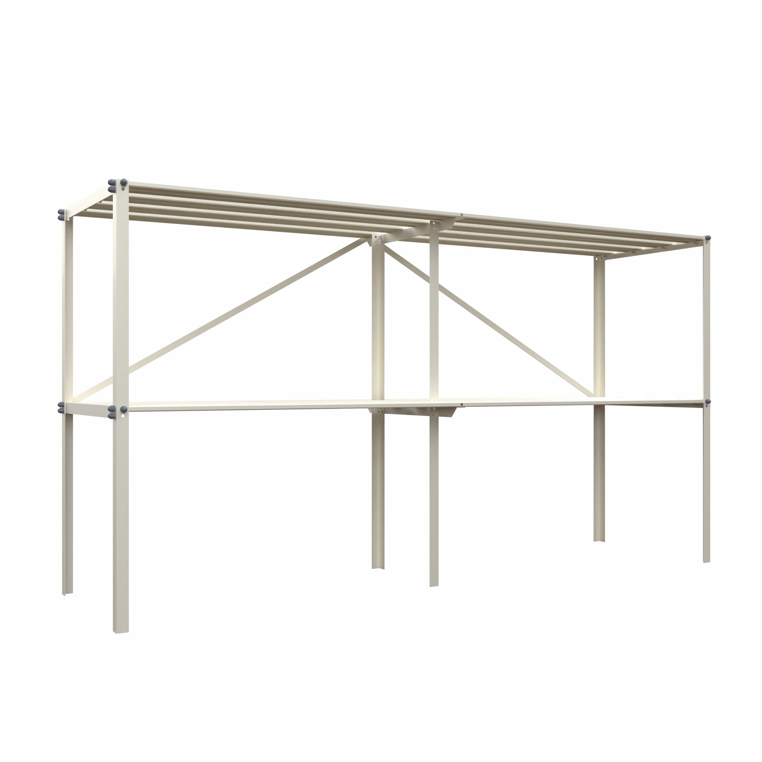 Royal Well - Kweektafel - Wit - 90x185x45 cm