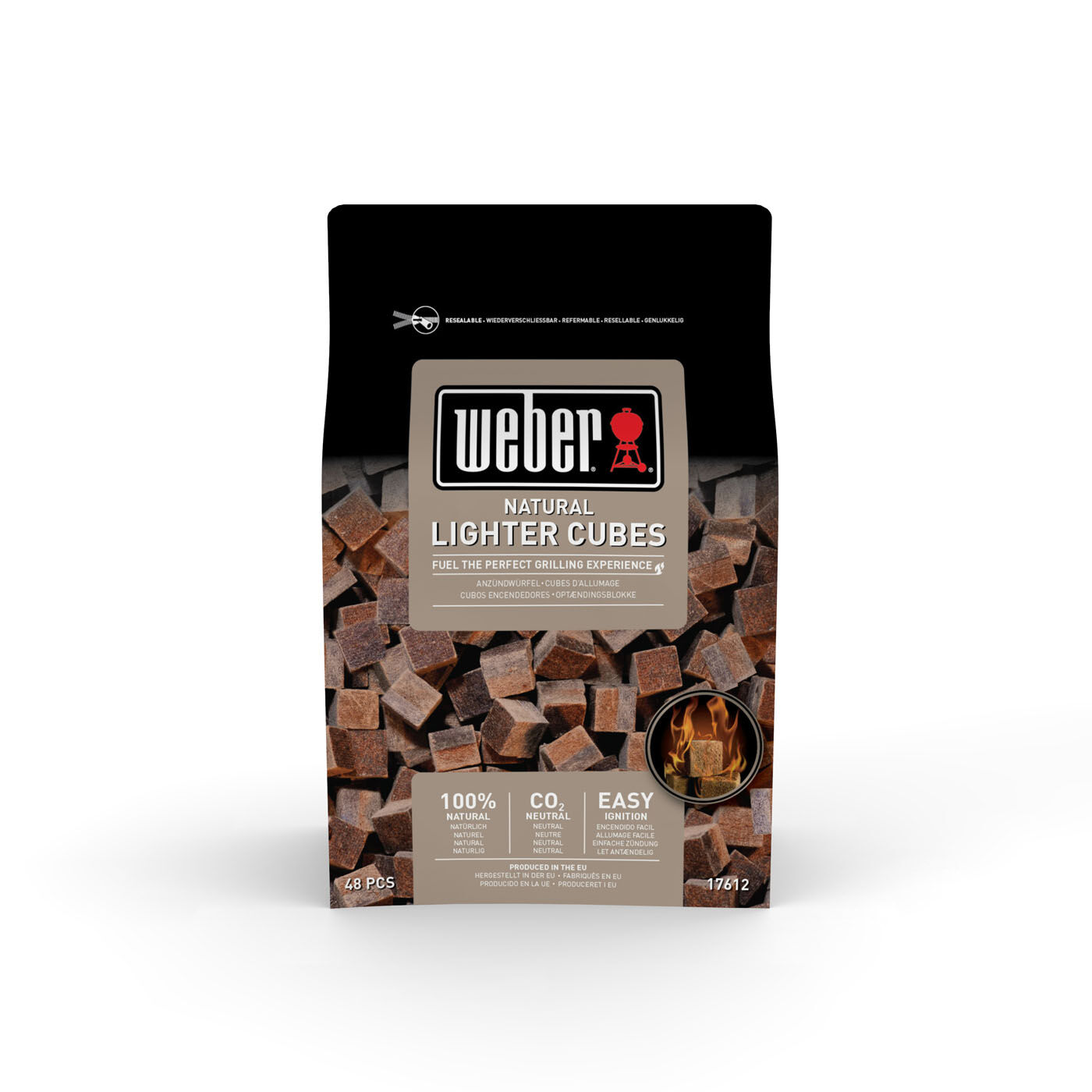 Weber Natural - Houtskool aanmaakblokjes