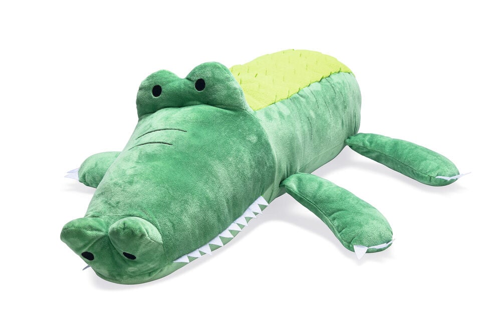Beeztees Hide and Seek Jungle Krokodil - Snuffelmat - Hondenspeelgoed - Groen - 1x54x84 cm