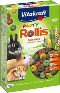 Vitakraft Rollis Party - Knaagdierensnack - 500 Gram - groente