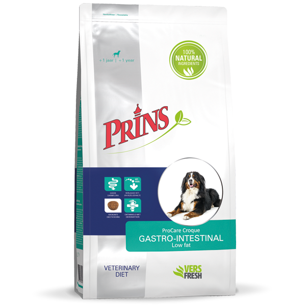 Prins Dieet ProCare Gastro-Intestinal - Hondenvoer veterinair - 3 Kilogram - zalm