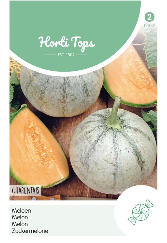 Hortitops Meloen Cucumis melo Charentais - Fruitzaden