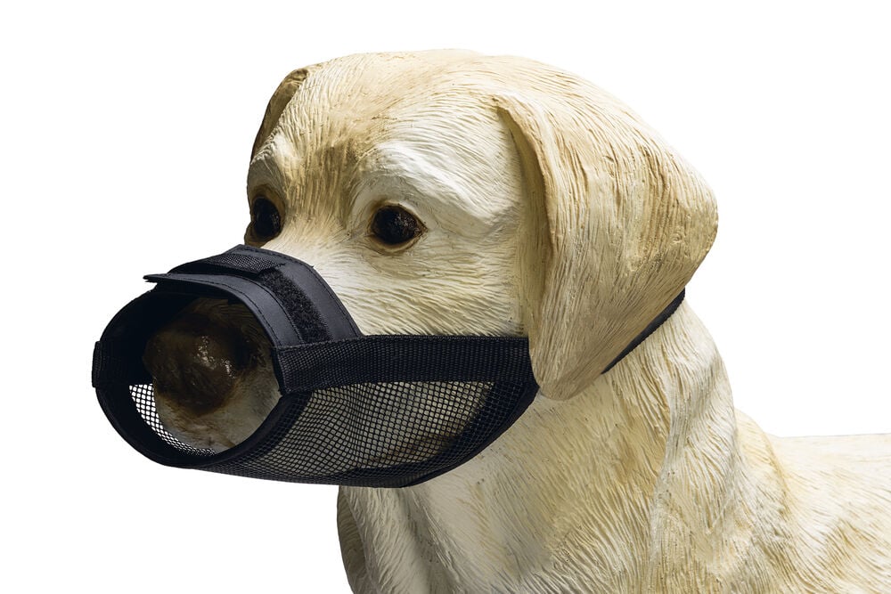 Beeztees - Muilkorf Hond - zwart - 19.5 cm