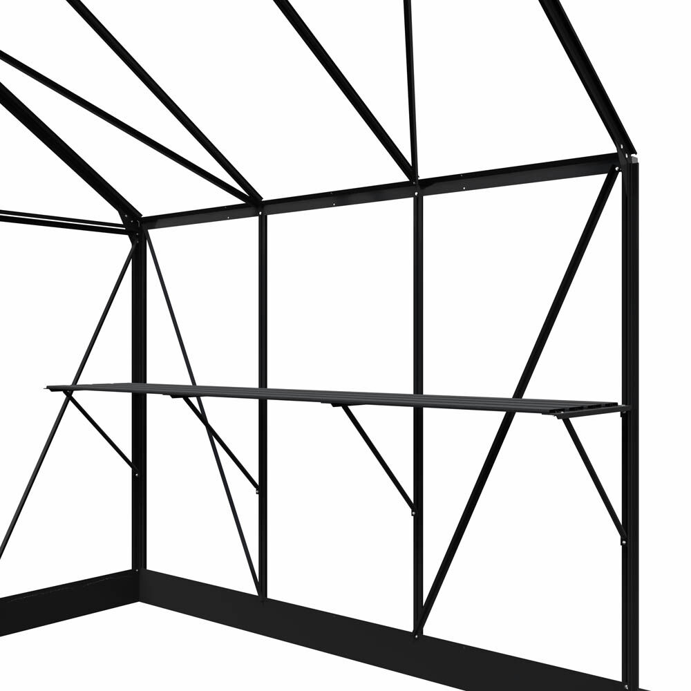 Royal Well Mary I - Kweektafel - zwart - 2.5x42.5x208.2 cm