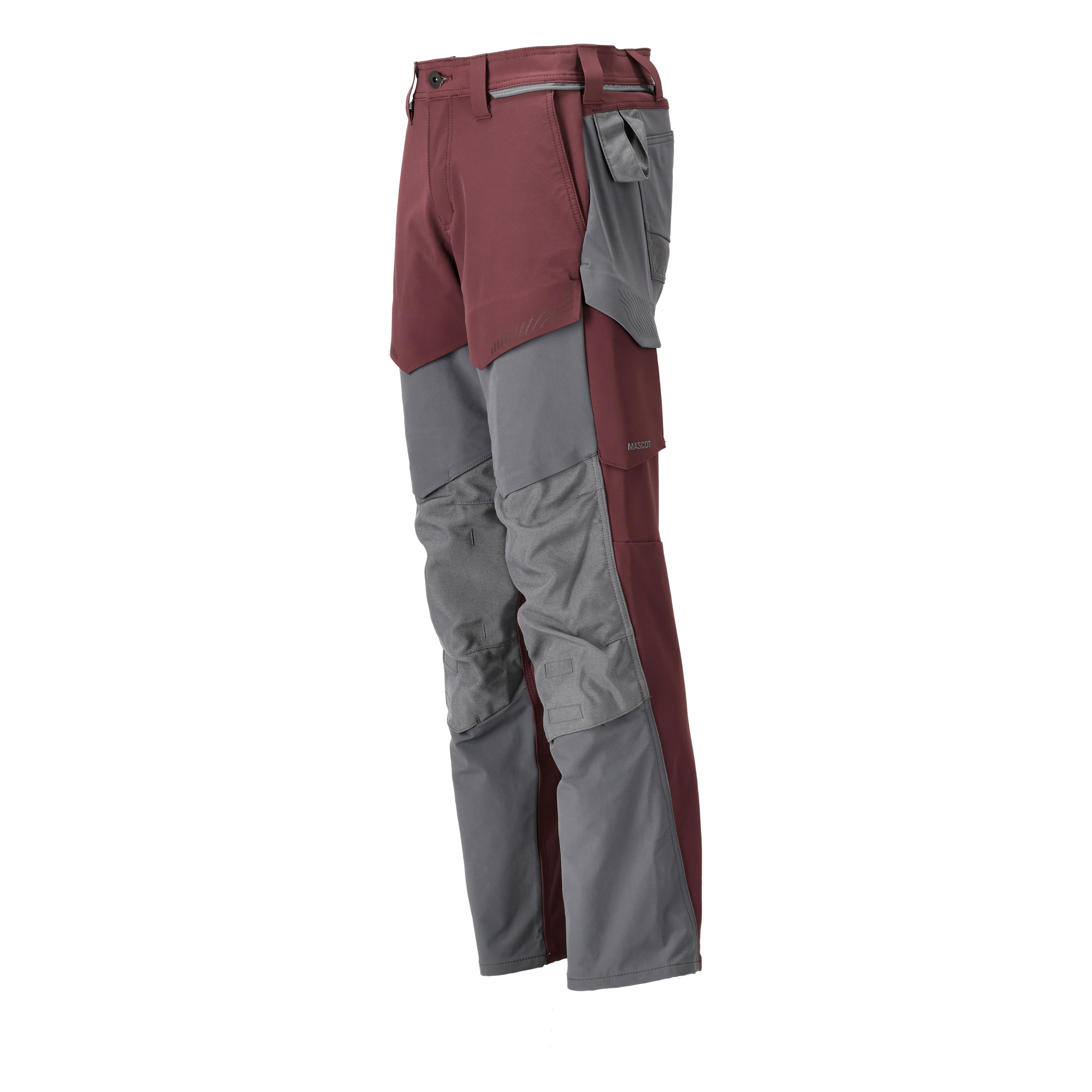 Mascot Customized 22379 - Werkbroek - Bordeaux / Grijs - 47 - 82